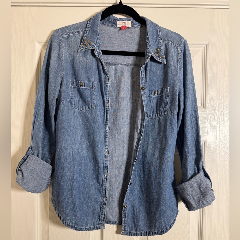 Lei Denim Button Down